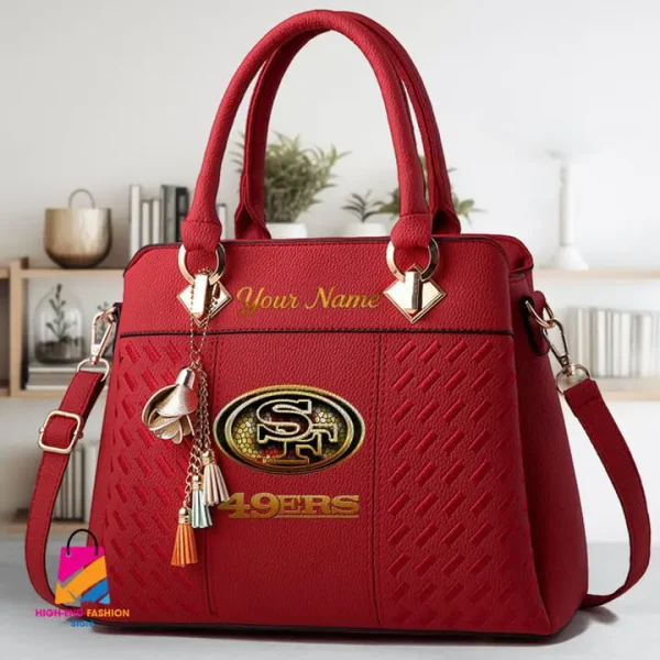 San Francisco 49ers Deluxe Beclina Handbag For Women 2025 Versions S9BECLINABAG086