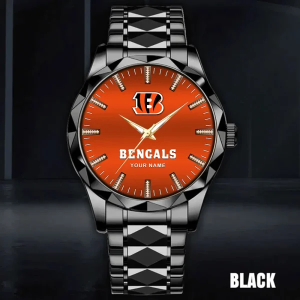 Cincinnati Bengals Luxury Diamond Men Wristwatch Trending 2025 SPTDMW455 - Image 4