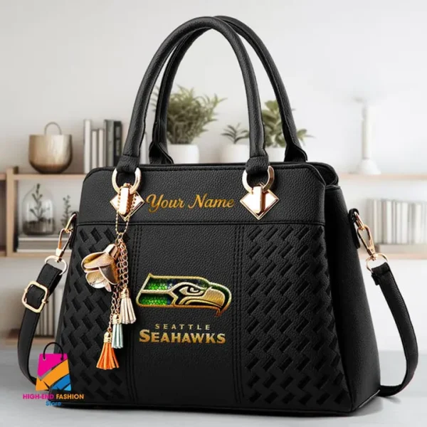 Seattle Seahawks Deluxe Beclina Handbag For Women 2025 Versions S9BECLINABAG087 - Image 6