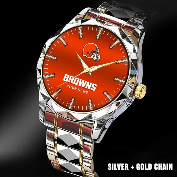 Cleveland Browns Luxury Diamond Men Wristwatch Trending 2025 SPTDMW456