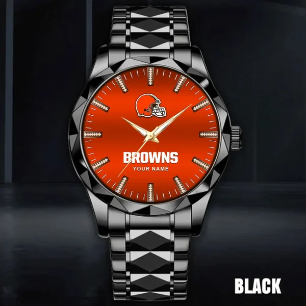 Cleveland Browns Luxury Diamond Men Wristwatch Trending 2025 SPTDMW456 - Image 4