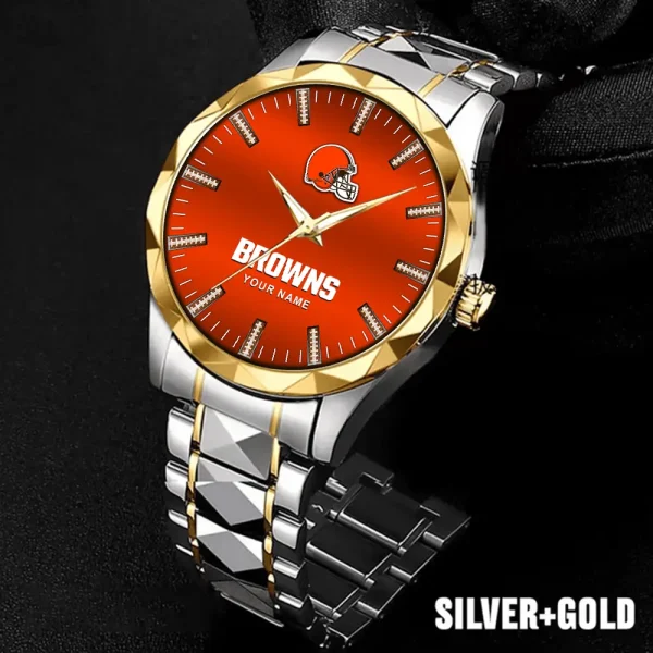 Cleveland Browns Luxury Diamond Men Wristwatch Trending 2025 SPTDMW456 - Image 5