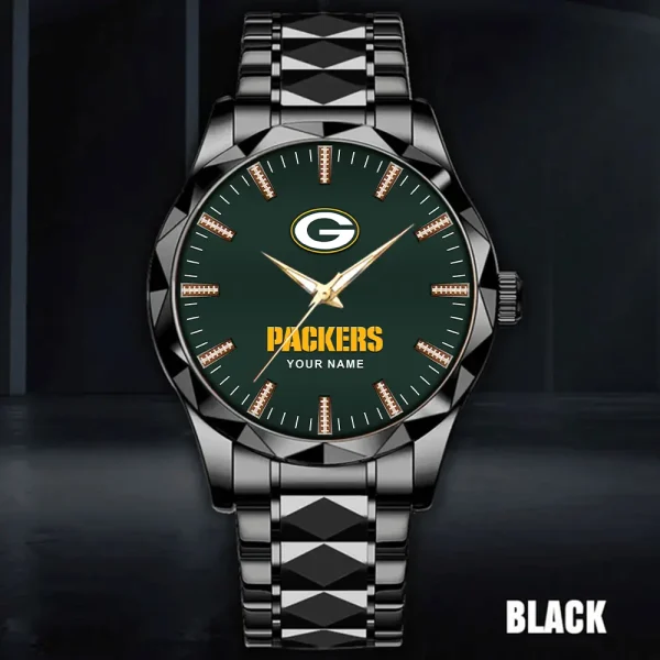 Green Bay Packers Luxury Diamond Men Wristwatch Trending 2025 SPTDMW460 - Image 3