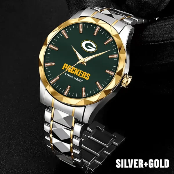 Green Bay Packers Luxury Diamond Men Wristwatch Trending 2025 SPTDMW460