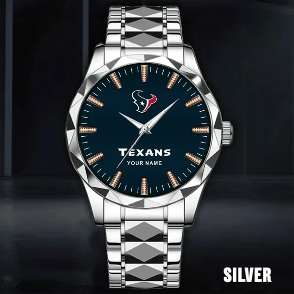 Houston Texans Luxury Diamond Men Wristwatch Trending 2025 SPTDMW461 - Image 2