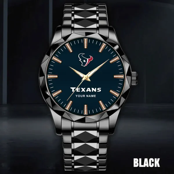 Houston Texans Luxury Diamond Men Wristwatch Trending 2025 SPTDMW461 - Image 3