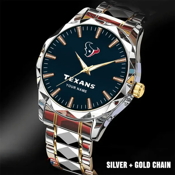 Houston Texans Luxury Diamond Men Wristwatch Trending 2025 SPTDMW461