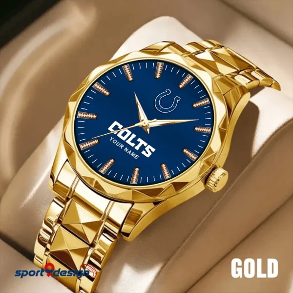 Indianapolis Colts Luxury Diamond Men Wristwatch Trending 2025 SPTDMW462 - Image 5