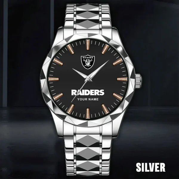 Las Vegas Raiders Luxury Diamond Men Wristwatch Trending 2025 SPTDMW465 - Image 2