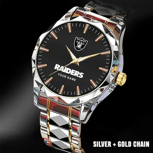 Las Vegas Raiders Luxury Diamond Men Wristwatch Trending 2025 SPTDMW465 - Image 3