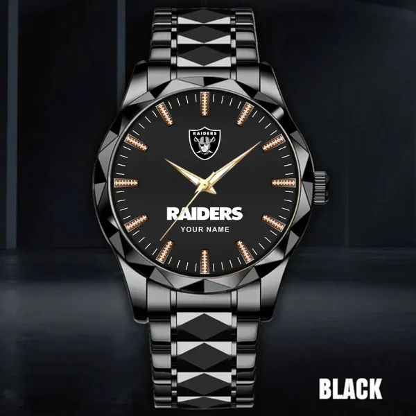Las Vegas Raiders Luxury Diamond Men Wristwatch Trending 2025 SPTDMW465 - Image 4