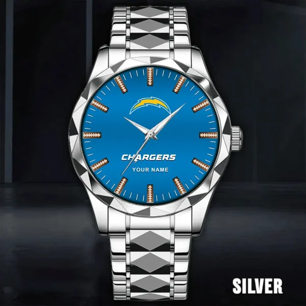 Los Angeles Chargers Luxury Diamond Men Wristwatch Trending 2025 SPTDMW466 - Image 4