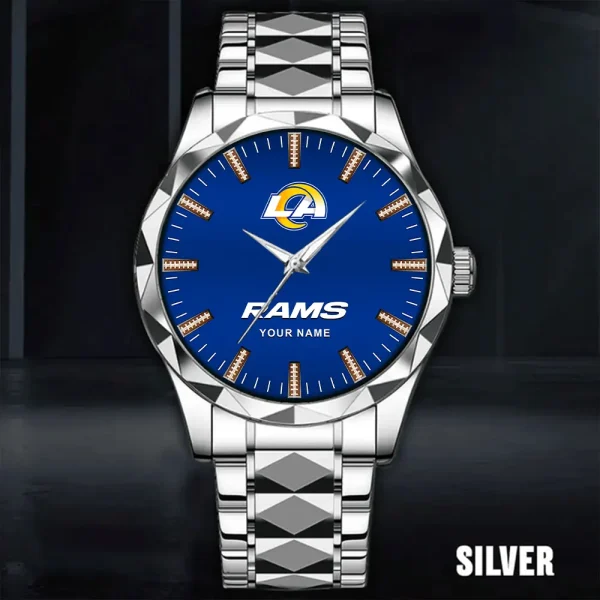 Los Angeles Rams Luxury Diamond Men Wristwatch Trending 2025 SPTDMW467 - Image 4