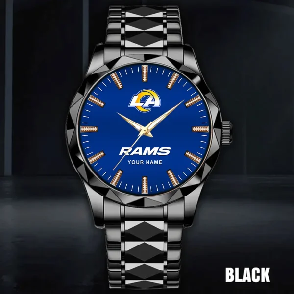 Los Angeles Rams Luxury Diamond Men Wristwatch Trending 2025 SPTDMW467 - Image 5
