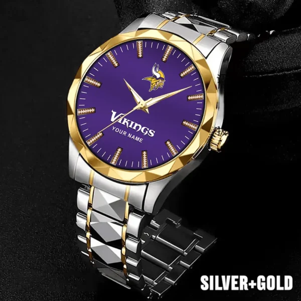 Minnesota Vikings Luxury Diamond Men Wristwatch Trending 2025 SPTDMW469
