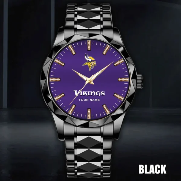Minnesota Vikings Luxury Diamond Men Wristwatch Trending 2025 SPTDMW469 - Image 5