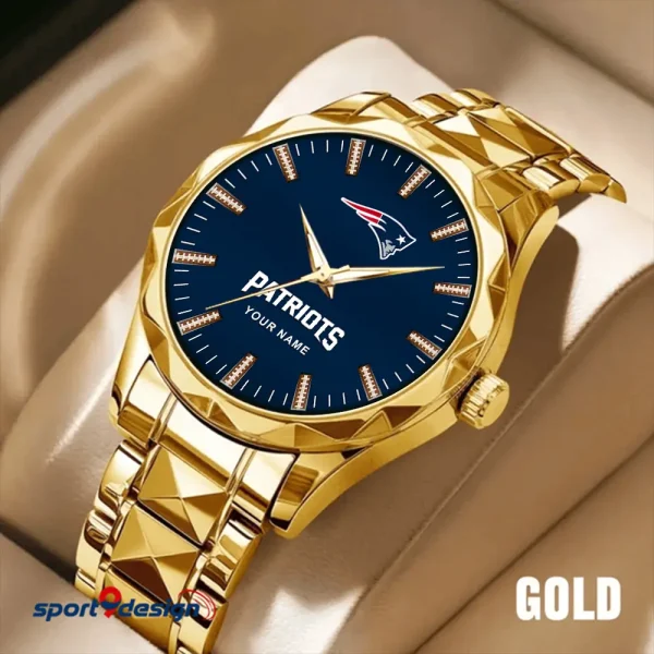 New England Patriots Luxury Diamond Men Wristwatch Trending 2025 SPTDMW470 - Image 3