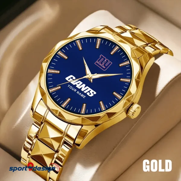 New York Giants Luxury Diamond Men Wristwatch Trending 2025 SPTDMW472 - Image 2