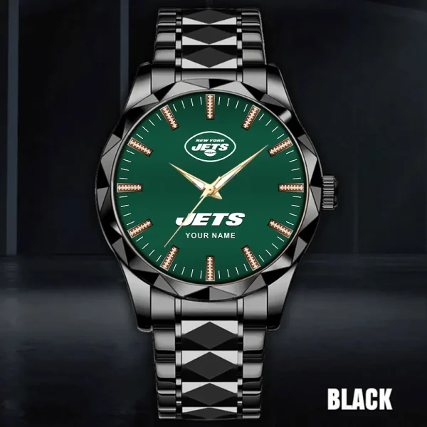 New York Jets Luxury Diamond Men Wristwatch Trending 2025 SPTDMW473 - Image 4