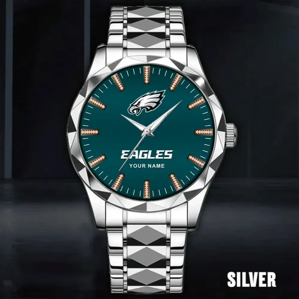 Philadelphia Eagles Luxury Diamond Men Wristwatch Trending 2025 SPTDMW474 - Image 5