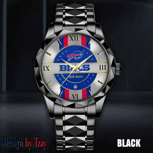 Buffalo Bills Business Watch For Men Automatic Mechanical Stainless Steel Band 2025 SPTDMW484 - Image 2