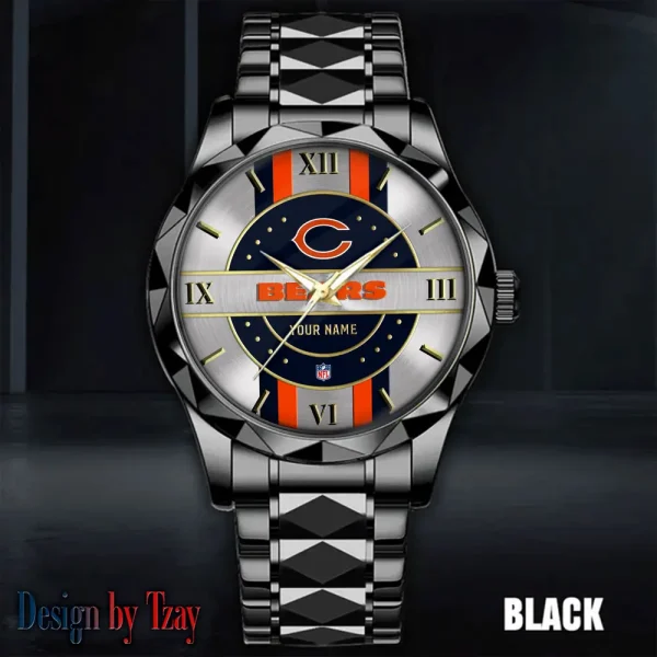 Chicago Bears Business Watch For Men Automatic Mechanical Stainless Steel Band 2025 SPTDMW486 - Image 5
