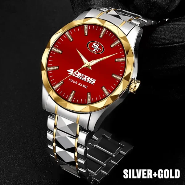 San Francisco 49ers Luxury Diamond Men Wristwatch Trending 2025 SPTDMW476 - Image 5