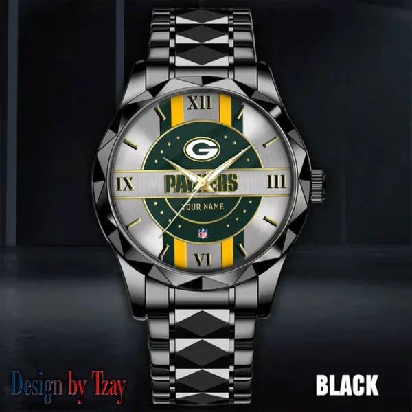Green Bay Packers Business Watch For Men Automatic Mechanical Stainless Steel Band 2025 SPTDMW492 - Image 3