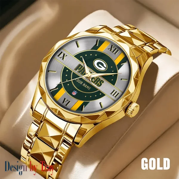 Green Bay Packers Business Watch For Men Automatic Mechanical Stainless Steel Band 2025 SPTDMW492 - Image 5