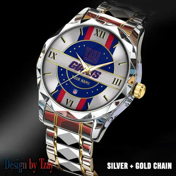 New York Giants Business Watch For Men Automatic Mechanical Stainless Steel Band 2025 SPTDMW504 - Image 4