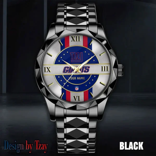 New York Giants Business Watch For Men Automatic Mechanical Stainless Steel Band 2025 SPTDMW504 - Image 5