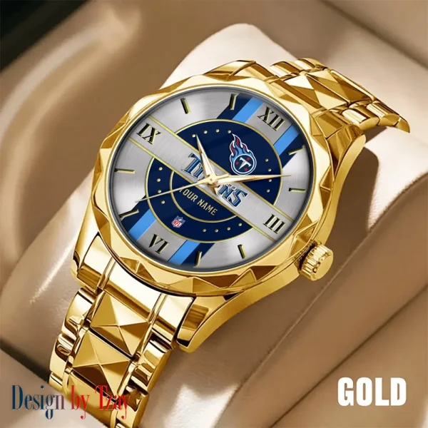 Tennessee Titans Business Watch For Men Automatic Mechanical Stainless Steel Band 2025 SPTDMW511 - Image 3
