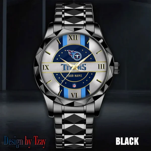 Tennessee Titans Business Watch For Men Automatic Mechanical Stainless Steel Band 2025 SPTDMW511 - Image 5