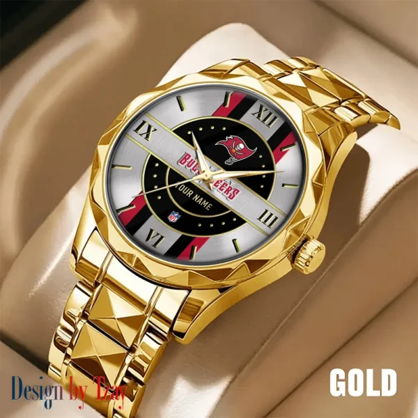 Tampa Bay Buccaneers Business Watch For Men Automatic Mechanical Stainless Steel Band 2025 SPTDMW512 - Image 2