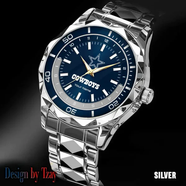 Dallas Cowboys Business Watch For Men Automatic Mechanical Stainless Steel Band 2025 SPTDMW521 - Image 2