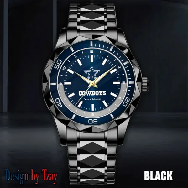 Dallas Cowboys Business Watch For Men Automatic Mechanical Stainless Steel Band 2025 SPTDMW521 - Image 3
