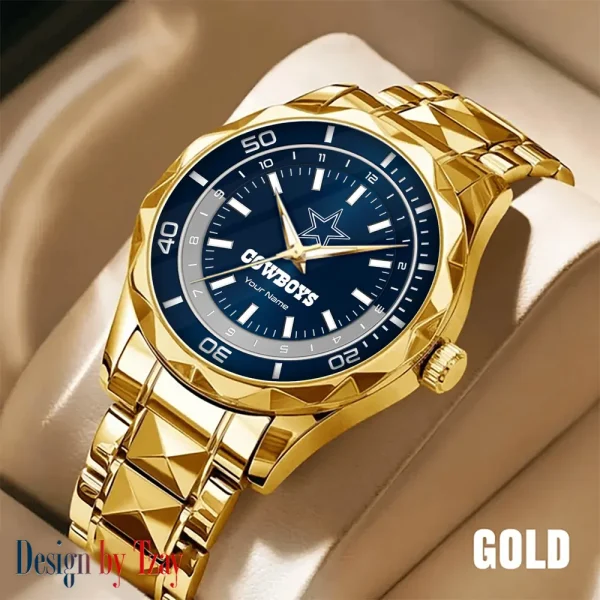 Dallas Cowboys Business Watch For Men Automatic Mechanical Stainless Steel Band 2025 SPTDMW521 - Image 5