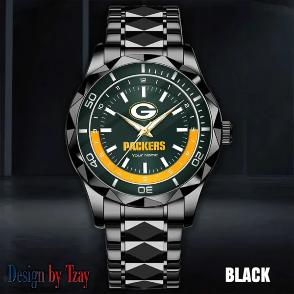 Green Bay Packers Business Watch For Men Automatic Mechanical Stainless Steel Band 2025 SPTDMW524 - Image 4