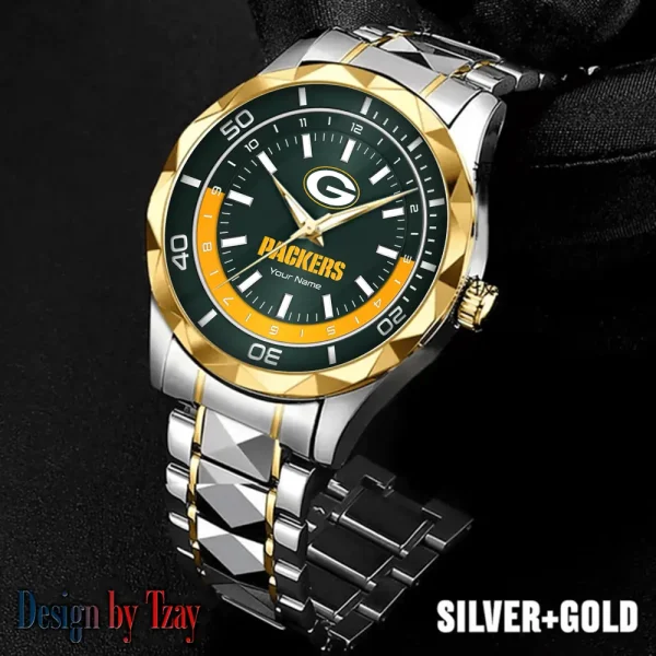 Green Bay Packers Business Watch For Men Automatic Mechanical Stainless Steel Band 2025 SPTDMW524 - Image 5