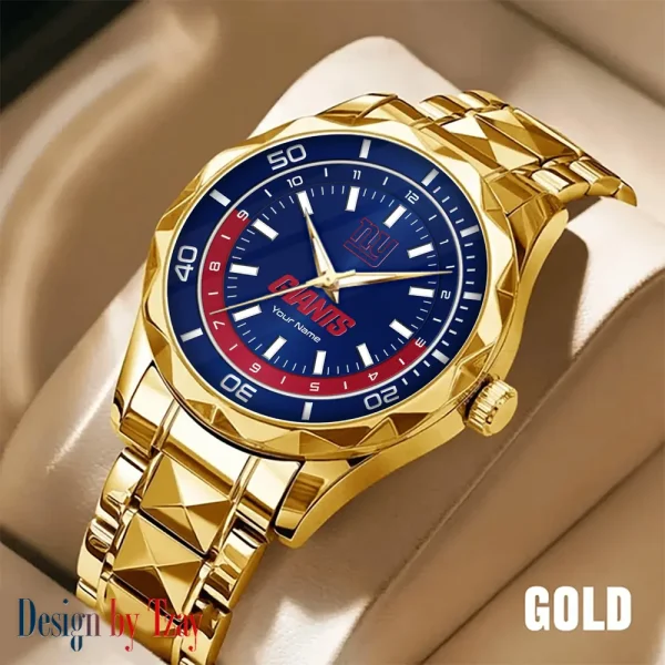 New York Giants Business Watch For Men Automatic Mechanical Stainless Steel Band 2025 SPTDMW536 - Image 2