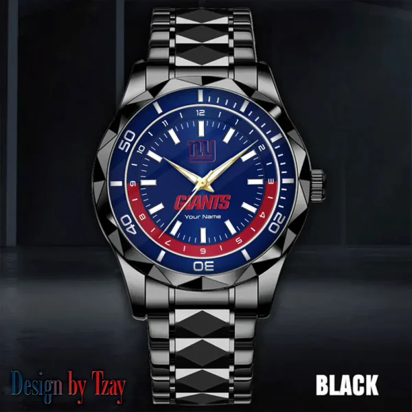 New York Giants Business Watch For Men Automatic Mechanical Stainless Steel Band 2025 SPTDMW536 - Image 3
