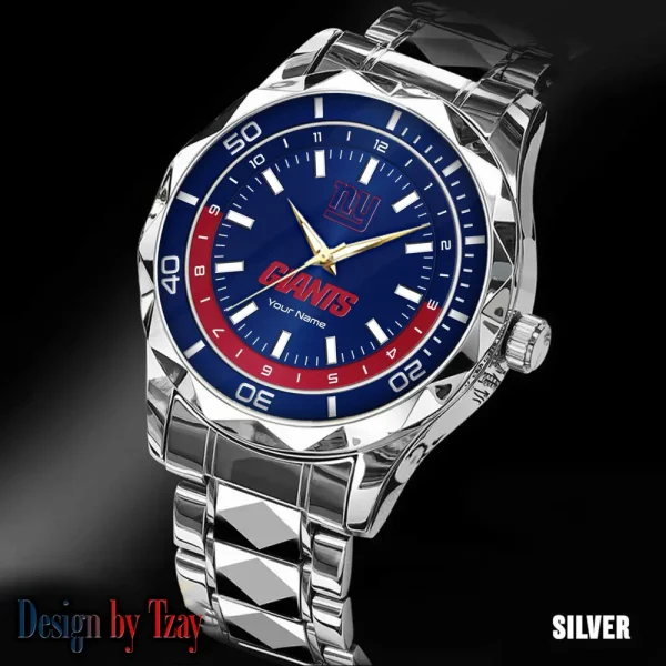 New York Giants Business Watch For Men Automatic Mechanical Stainless Steel Band 2025 SPTDMW536 - Image 4