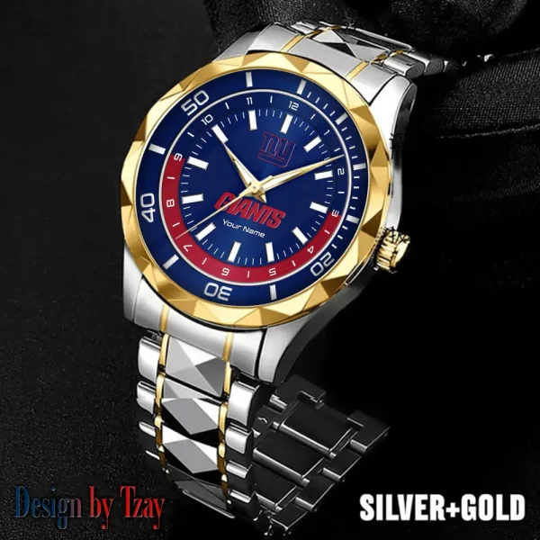 New York Giants Business Watch For Men Automatic Mechanical Stainless Steel Band 2025 SPTDMW536 - Image 5