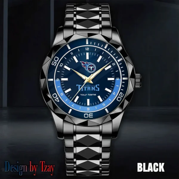 Tennessee Titans Business Watch For Men Automatic Mechanical Stainless Steel Band 2025 SPTDMW543 - Image 4