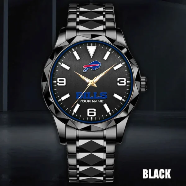 Buffalo Bills Business Watch For Men Automatic Mechanical Stainless Steel Band 2025 SPTDMW548 - Image 4