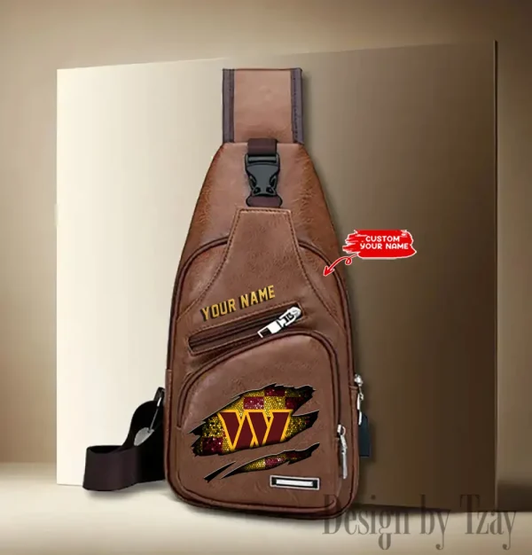 Washington Commanders Fashion Men Chest Bag Single Strap Anti-theft New 2025 SPTLTSLINGBAG193 - Image 3