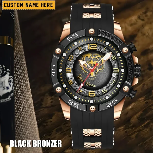 Chicago Bears Silicon Strap Fashion Wrist Watch Trending 2025 SPTSSFWW101