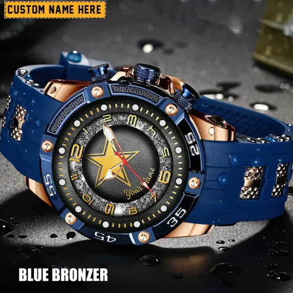 Dallas Cowboys Silicon Strap Fashion Wrist Watch Trending 2025 SPTSSFWW102 - Image 4