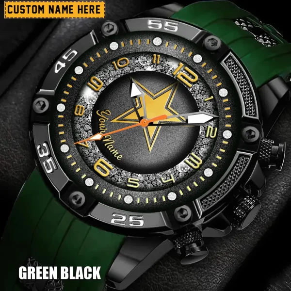 Dallas Cowboys Silicon Strap Fashion Wrist Watch Trending 2025 SPTSSFWW102 - Image 5