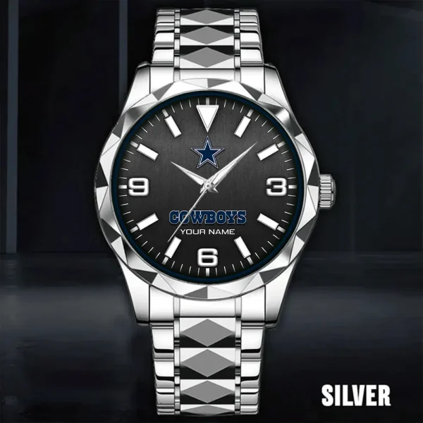 Dallas Cowboys Business Watch For Men Automatic Mechanical Stainless Steel Band 2025 SPTDMW553 - Image 2